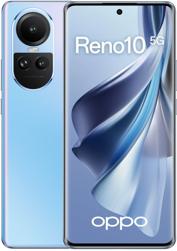 Купить Смартфон OPPO Reno10 5G 8/256Gb Ice Blue
